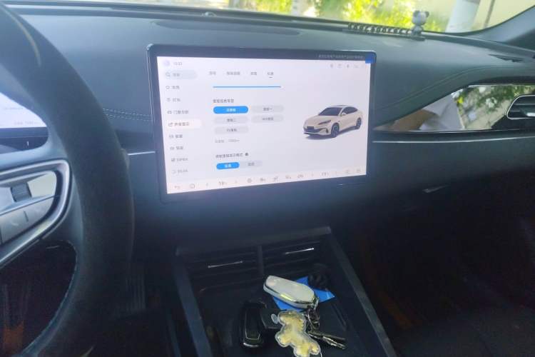 Used BYD Seal 06 New Energy 2025 DM-i Smart Drive 80KM Luxury Model Audio And AC Panel