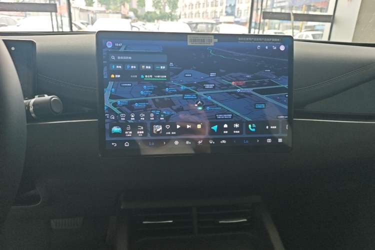 Used BYD Seal 06 New Energy 2025 DM-i Smart Drive 80KM Luxury Model Audio And AC Panel