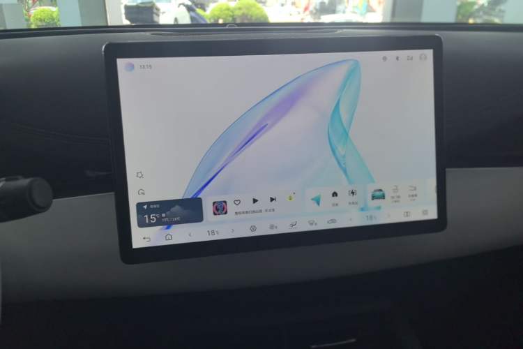 Used BYD Seal 06 New Energy 2025 DM-i Smart Drive 120KM Prestige Model Audio And AC Panel