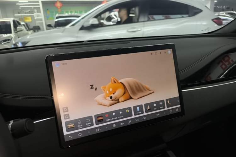 Used BYD Seal 06 New Energy 2025 DM-i Smart Drive 80KM Luxury Model Audio And AC Panel
