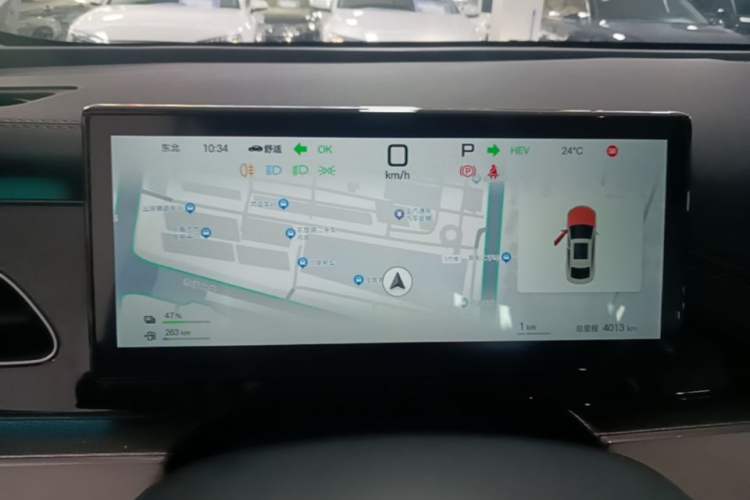 Used BYD Seal 06 New Energy 2025 DM-i Intelligent Drive 120KM Flagship Model Instrument Cluster