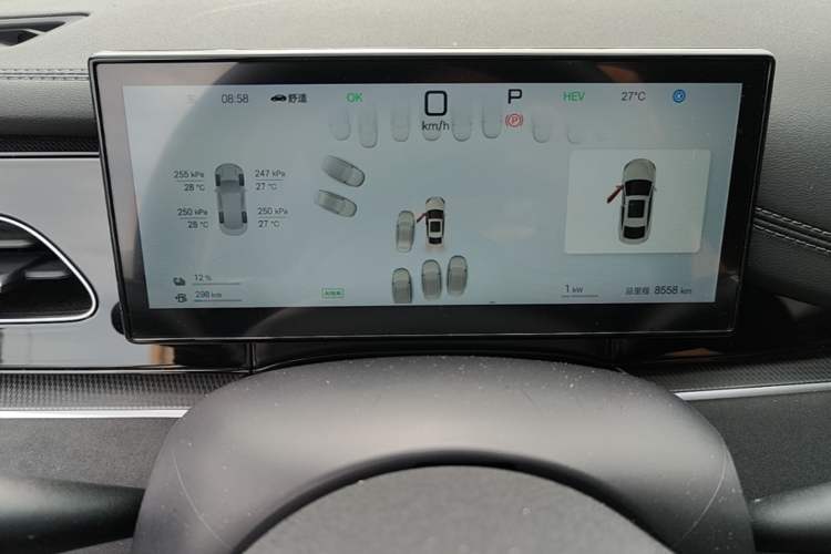 Used BYD Seal 06 New Energy 2025 DM-i Smart Drive 120KM Deluxe Model Instrument Cluster