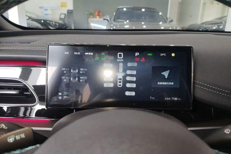 Used BYD Seal 06 New Energy 2025 DM-i Intelligent Drive 120KM Flagship Model Instrument Cluster