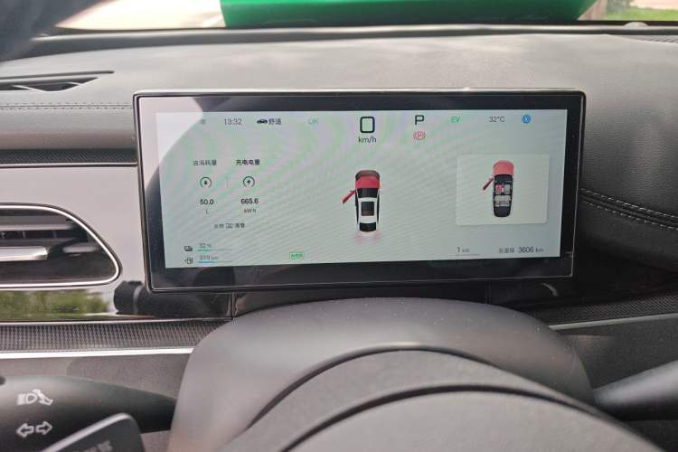 Used BYD Seal 06 New Energy 2025 DM-i Smart Drive 80KM Luxury Model Instrument Cluster