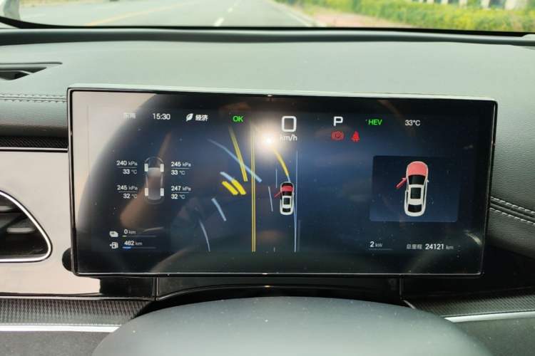 Used BYD Seal 06 New Energy 2025 DM-i Smart Drive 120KM Prestige Model Instrument Cluster