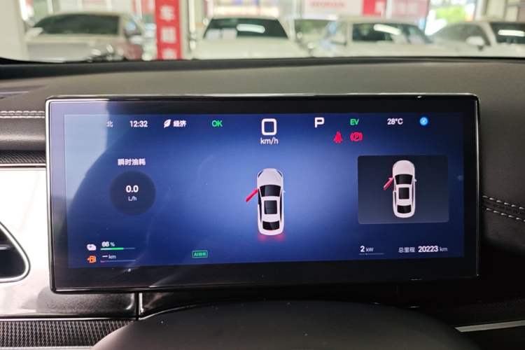 Used BYD Seal 06 New Energy 2025 DM-i Smart Drive 120KM Deluxe Model Instrument Cluster