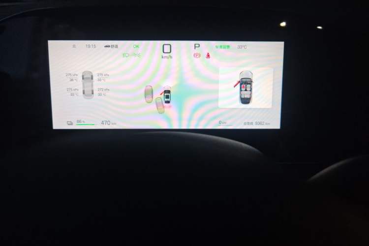 Used BYD Seal 06 New Energy 2025 EV 545KM Premium Edition Odometer Close Up