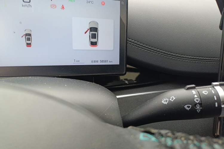 Used BYD Seal 06 New Energy 2025 DM-i Smart Drive 80KM Prestige Model Odometer Close Up