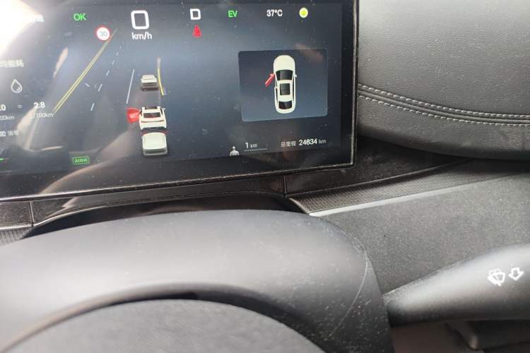 Used BYD Seal 06 New Energy 2025 DM-i Smart Drive 80KM Luxury Model Odometer Close Up