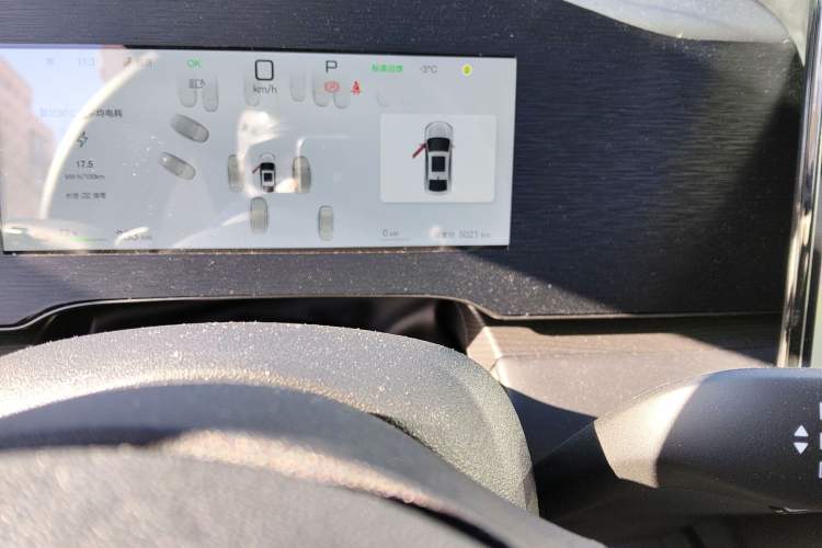 Used BYD Seal 06 New Energy 2025 EV 545KM Flagship Edition Odometer Close Up