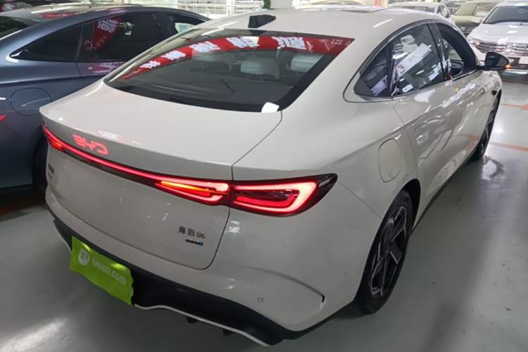 Used BYD Seal 06 New Energy 2025 DM-i Intelligent Drive 120KM Flagship Model Rear Right 45 Deg