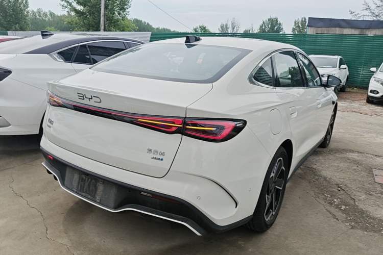 Used BYD Seal 06 New Energy 2025 DM-i Intelligent Drive 120KM Flagship Model Rear Right 45 Deg
