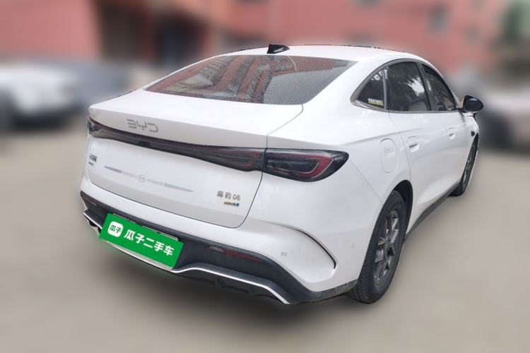 Used BYD Seal 06 New Energy 2025 DM-i Smart Drive 80KM Luxury Model Rear Right 45 Deg