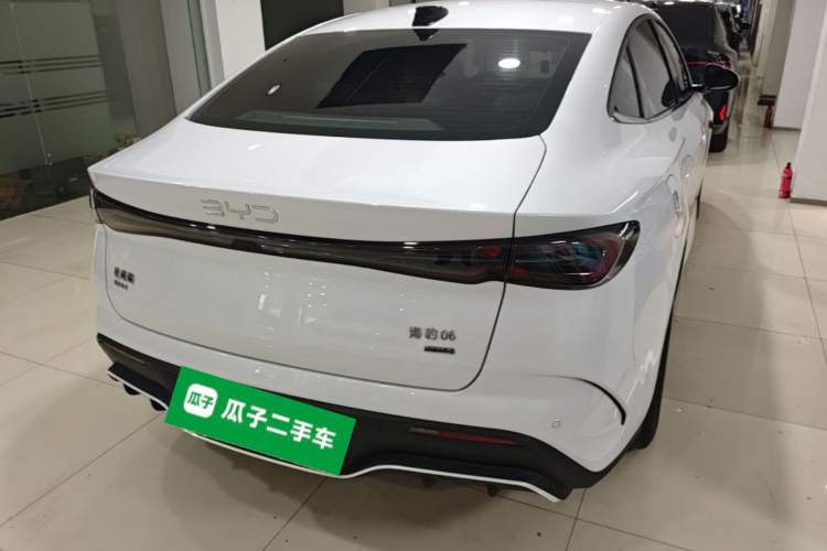 Used BYD Seal 06 New Energy 2025 DM-i Smart Drive 80KM Luxury Model Rear Right 45 Deg