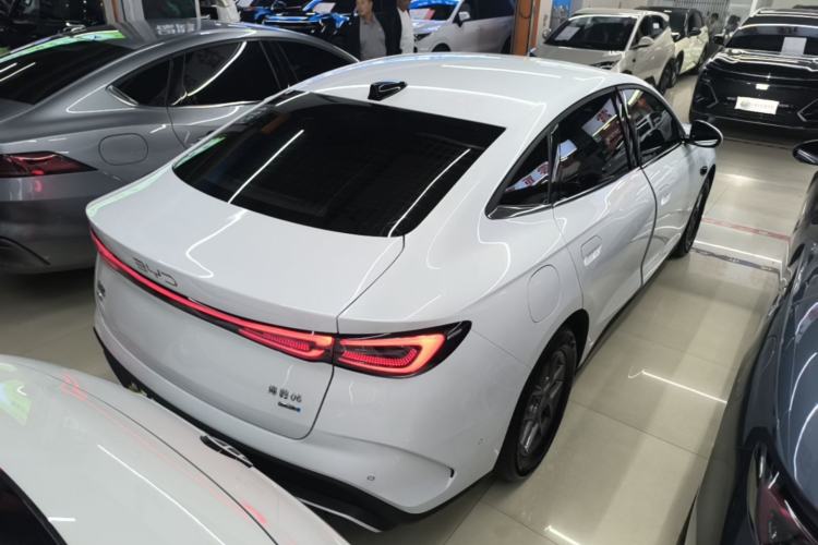 Used BYD Seal 06 New Energy 2025 DM-i Smart Drive 80KM Luxury Model Rear Right 45 Deg