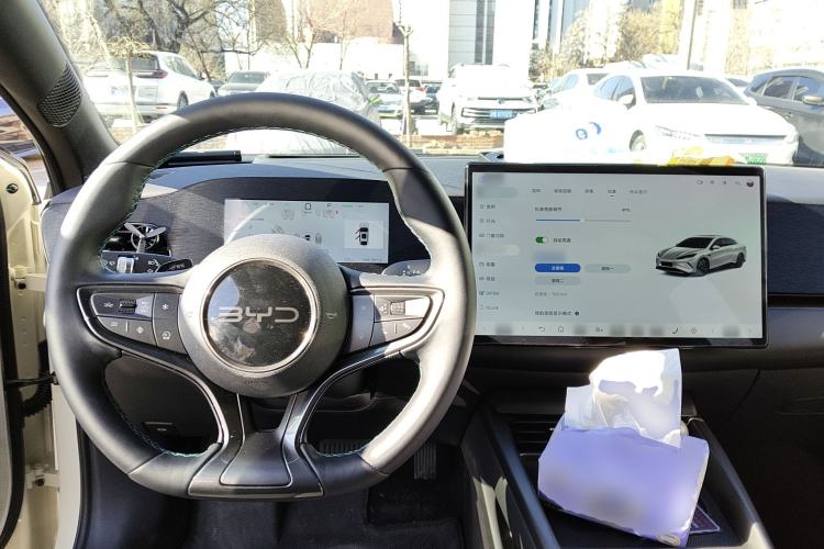 Used BYD Seal 06 New Energy 2025 EV 545KM Flagship Edition Steering Wheel