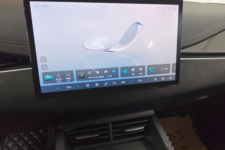 Used BYD Seal 06 New Energy 2025 DM-i Smart Drive 80KM Luxury Model Audio And AC Panel