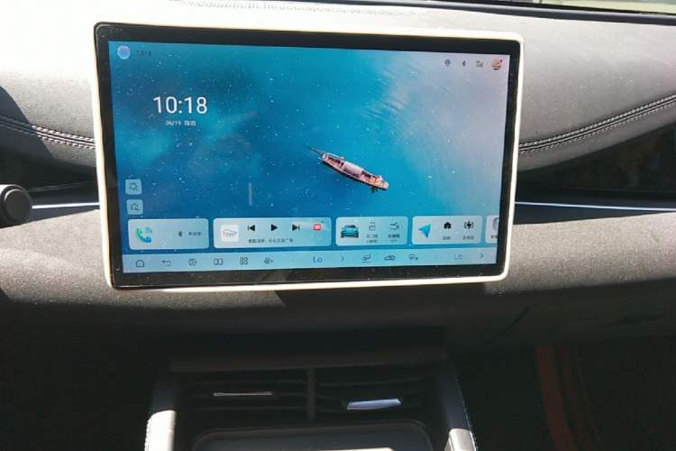 Used BYD Seal 06 New Energy 2025 DM-i Smart Drive 120KM Prestige Model Audio And AC Panel