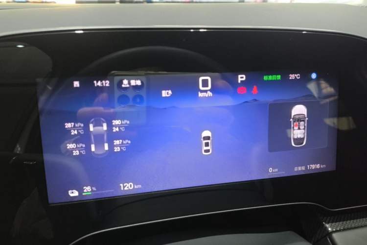 Used BYD Seal 06 New Energy 2025 EV 470KM Prestige Edition Instrument Cluster