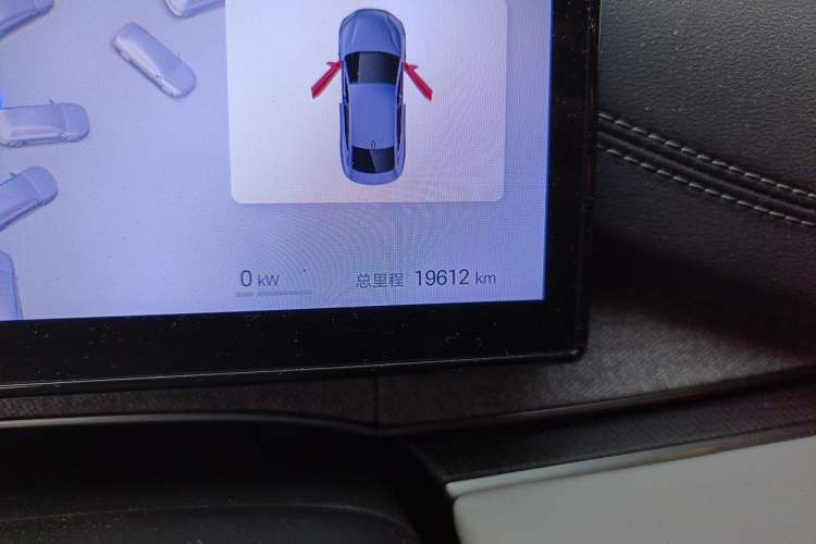 Used BYD Seal 06 New Energy 2026 DM-i Ultra-Enjoyment 128KM Smart Enjoyment Model Odometer Close Up