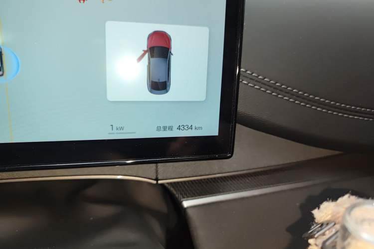 Used BYD Seal 06 New Energy 2026 DM-i Ultra-Enjoyment 128KM Smart Enjoyment Model Odometer Close Up