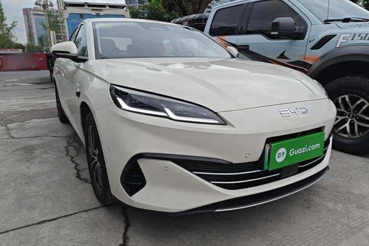 Used BYD Seal 06 New Energy 2026 DM-i Ultra-Enjoyment 128KM Smart Enjoyment Model Front Right 45 Deg
