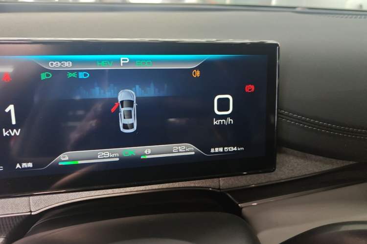 Used BYD Seal 06 New Energy 2026 DM-i Ultra-Enjoyment 128KM Luxury Edition Instrument Cluster