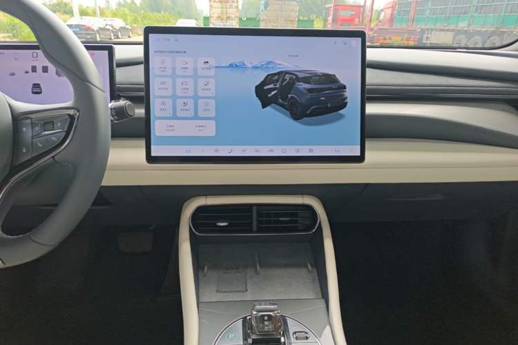 Used BYD Seal 06GT 2025 605 Heatwave Edition Audio And AC Panel
