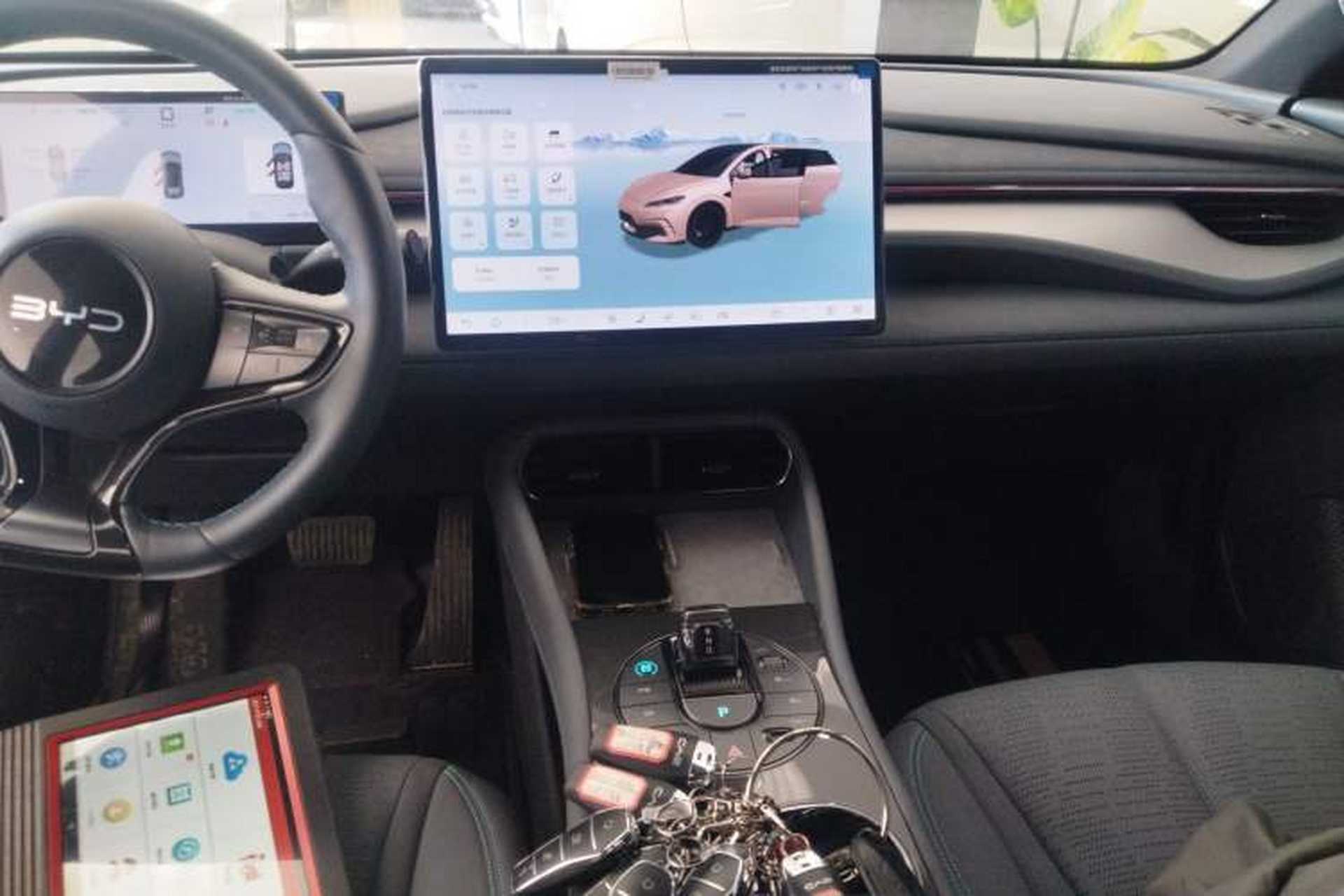 Used BYD Seal 06GT 2025 Intelligent Driving Version 605 Heatwave Edition Audio And AC Panel