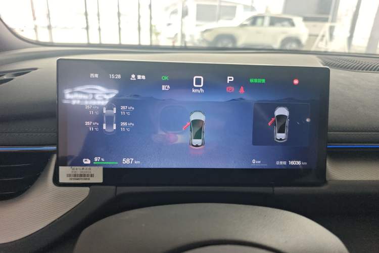 Used BYD Seal 06GT 2025 Intelligent Driving Version 605 Heatwave Edition Instrument Cluster