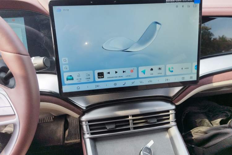 Used BYD Seal 07 DM-i 2025 Intelligent Driving Version DM-i 1.5L 125 km Prestige Edition Audio And AC Panel