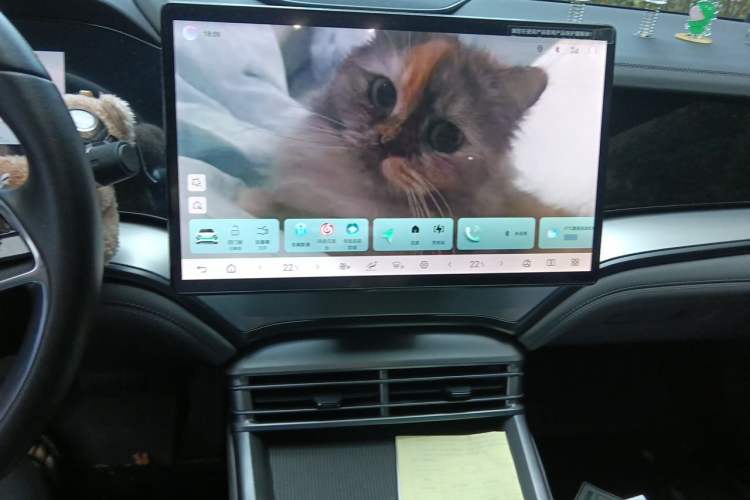 Used BYD Seal 07 DM-i 2025 DM-i 1.5L 125km Elite Model Audio And AC Panel