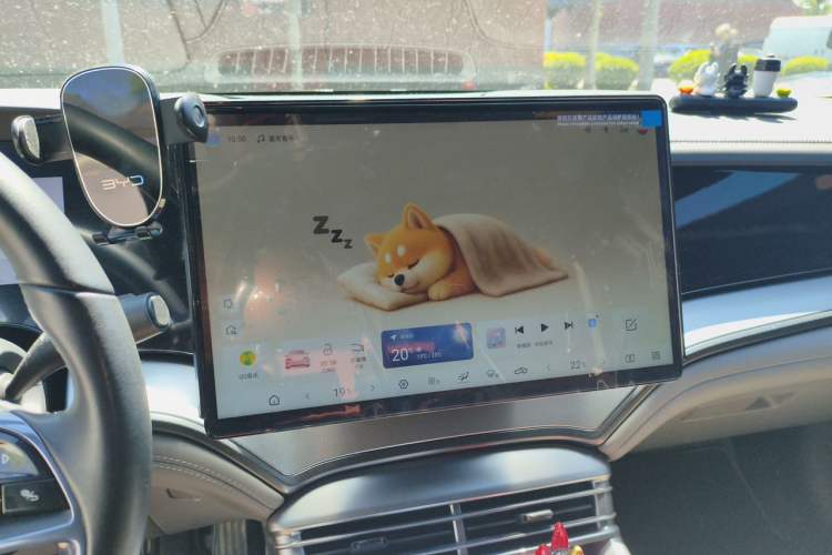 Used BYD Seal 07 DM-i 2025 DM-i 1.5L 125km Elite Model Audio And AC Panel