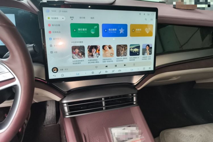 Used BYD Seal 07 DM-i 2025 Intelligent Driving Version DM-i 1.5T 125 km Range Flagship Edition Audio And AC Panel