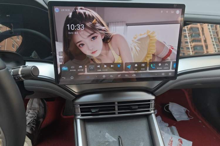Used BYD Seal 07 DM-i 2025 Intelligent Driving Version DM-i 1.5L 125km Elite Edition Audio And AC Panel