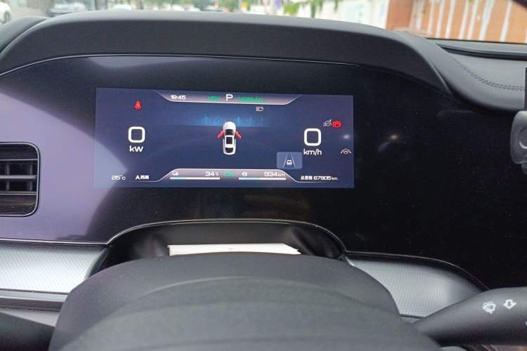 Used BYD Seal 07 DM-i 2025 DM-i 1.5L 70km Elite Model Odometer Close Up