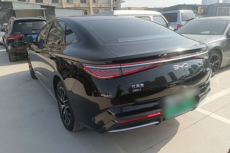 Used BYD Seal 07 DM-i 2025 DM-i 1.5L 125km Elite Model Rear Left 45 Deg