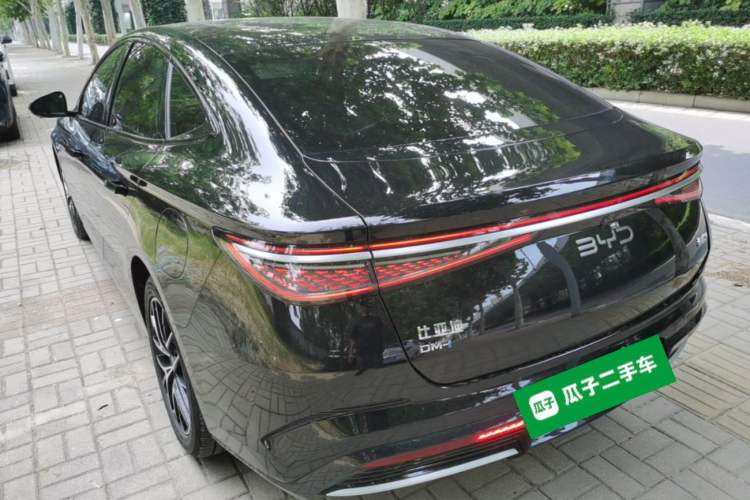 Used BYD Seal 07 DM-i 2025 DM-i 1.5L 125km Luxury Model Rear Left 45 Deg