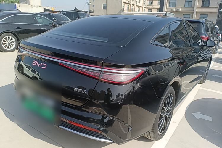 Used BYD Seal 07 DM-i 2025 DM-i 1.5L 125km Elite Model Rear Right 45 Deg