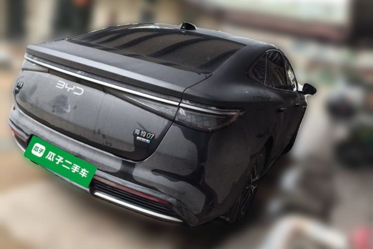 Used BYD Seal 07 DM-i 2025 Intelligent Driving Version DM-i 1.5T 125 km Range Flagship Edition Rear Right 45 Deg