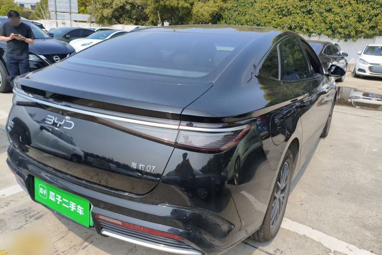 Used BYD Seal 07 DM-i 2025 DM-i 1.5L 70km Elite Model Rear Right 45 Deg