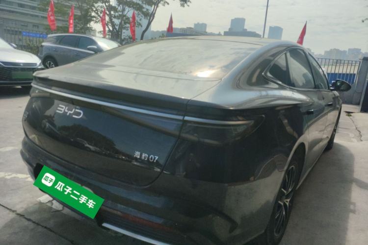 Used BYD Seal 07 DM-i 2025 DM-i 1.5L 125km Prestige Model Rear Right 45 Deg