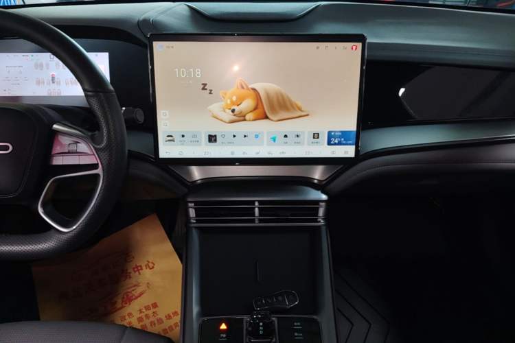 Used BYD Seal 07 DM-i 2025 Intelligent Driving Version DM-i 1.5L 125km Elite Edition Audio And AC Panel