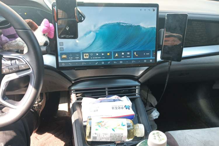 Used BYD Seal 07 DM-i 2025 DM-i 1.5L 125km Luxury Model Audio And AC Panel