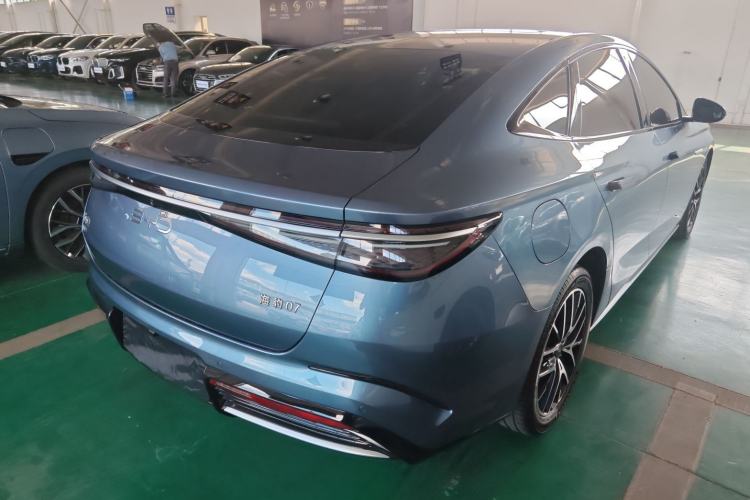 Used BYD Seal 07 DM-i 2025 DM-i 1.5L 125km Prestige Model Rear Right 45 Deg
