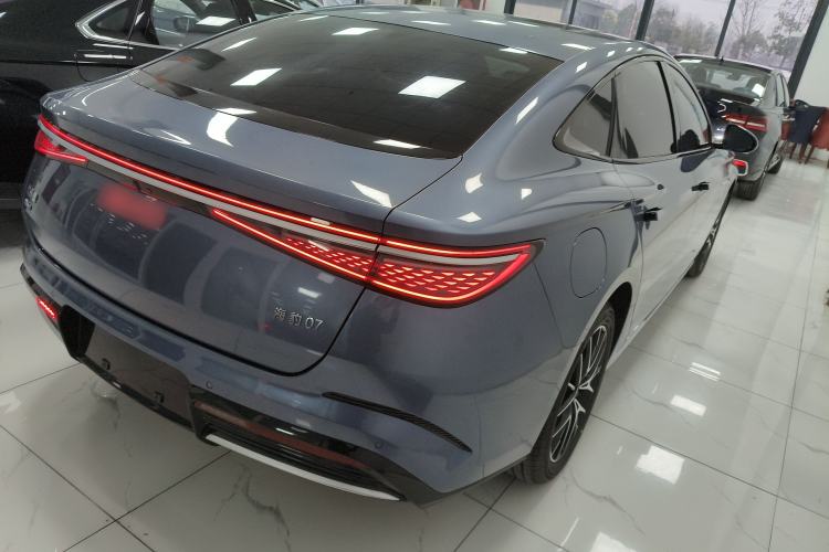 Used BYD Seal 07 DM-i 2025 DM-i 1.5L 125km Luxury Model Rear Right 45 Deg