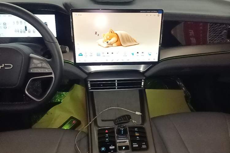 Used BYD Seal 07 DM-i 2025 Intelligent Driving Version DM-i 1.5L 125 km Prestige Edition Audio And AC Panel