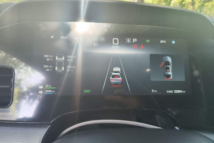 Used BYD Seal 07 DM-i 2025 DM-i 1.5L 125km Prestige Model Instrument Cluster