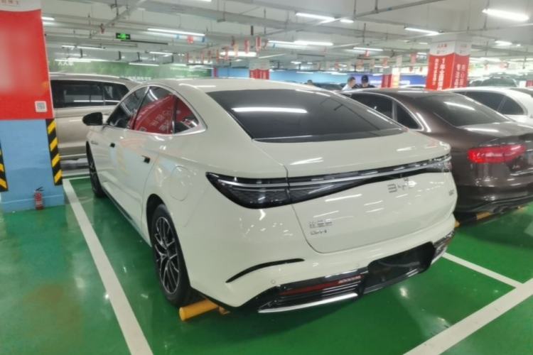 Used BYD Seal 07 DM-i 2025 DM-i 1.5L 125km Prestige Model Rear Left 45 Deg
