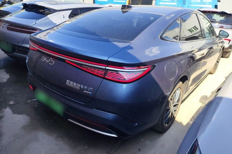 Used BYD Seal 07 DM-i 2025 Intelligent Driving Version DM-i 1.5T 125 km Range Flagship Edition Rear Right 45 Deg